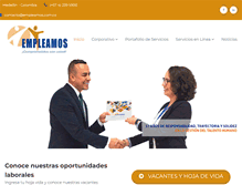 Tablet Screenshot of empleamos.com.co
